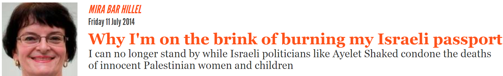 Independent's list of most read articles in 2014 features anti-Jewish columnist
